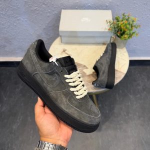 NIKEE AIRFORCE CHARCOAL GREY BIG BANG