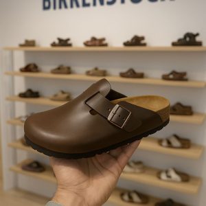 Birkenstocke Boston Leather Suede fixed