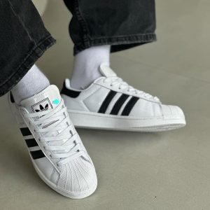 ADIDASE ORIGINAL SUPERSTAR ATMOS BLACK PATENT