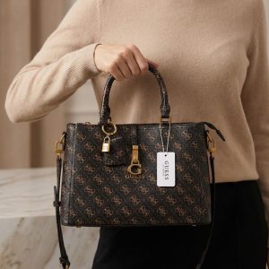 Guesse G James Logo Girlfriend Satchel