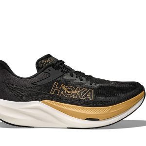 Hokas Rocket X 3 Running Black Gold