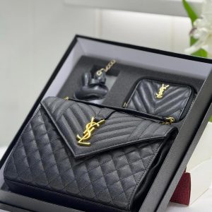 YSLE BLACK BAG WITH PREMIUM GIFT SET