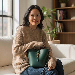 *LATEST YSLL BUCKET WITH POUCH
