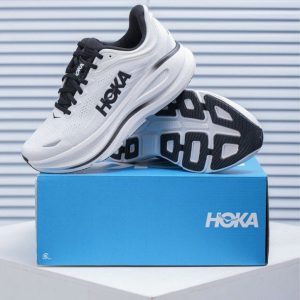Hokas Bondi 9 White Black