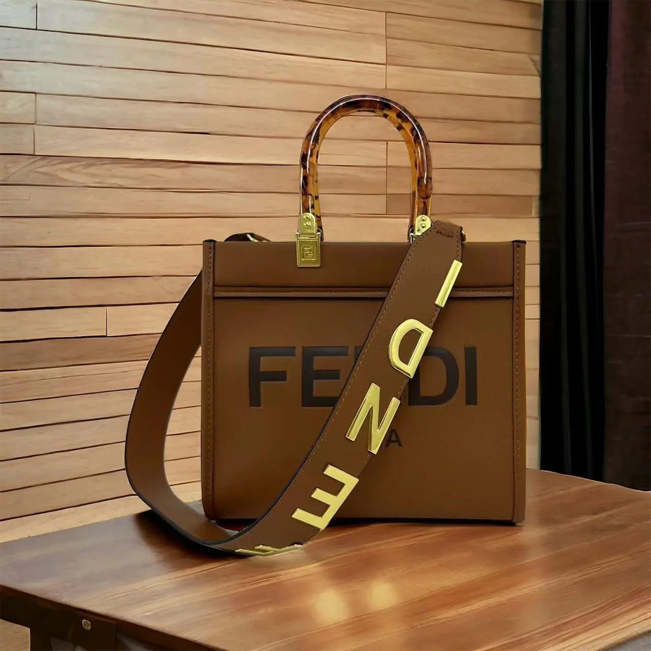 Fendis Roma Sunshine Small Tote