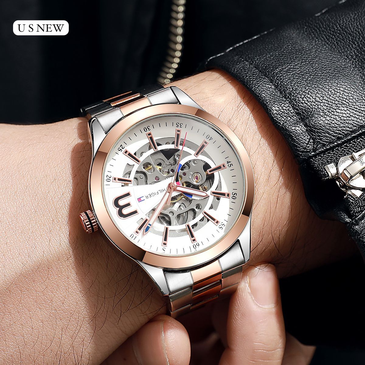 Men watch