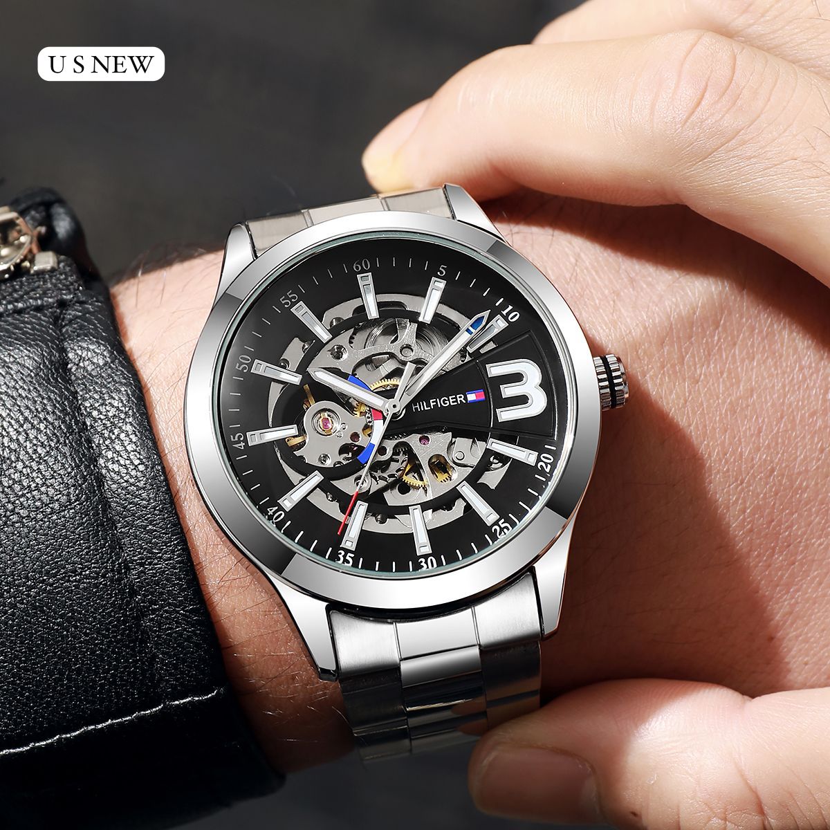 Men watch