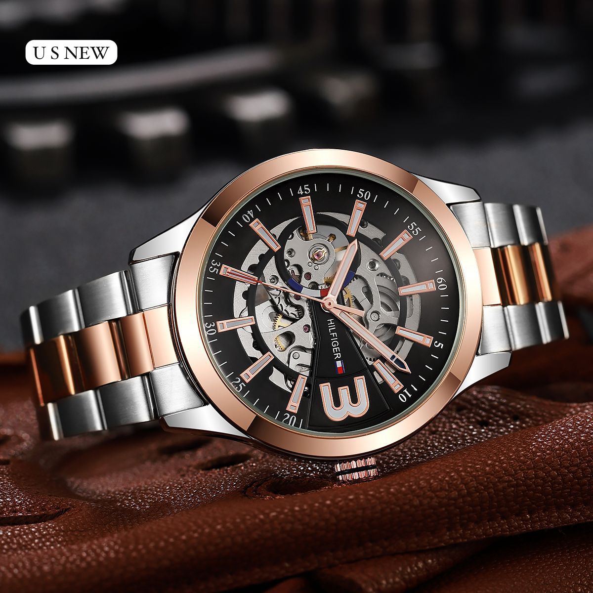 Men watch