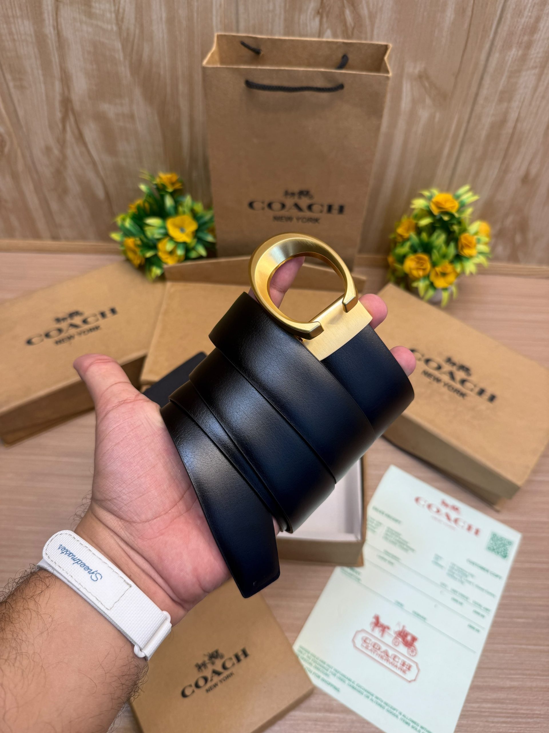 Belt and wallet combo