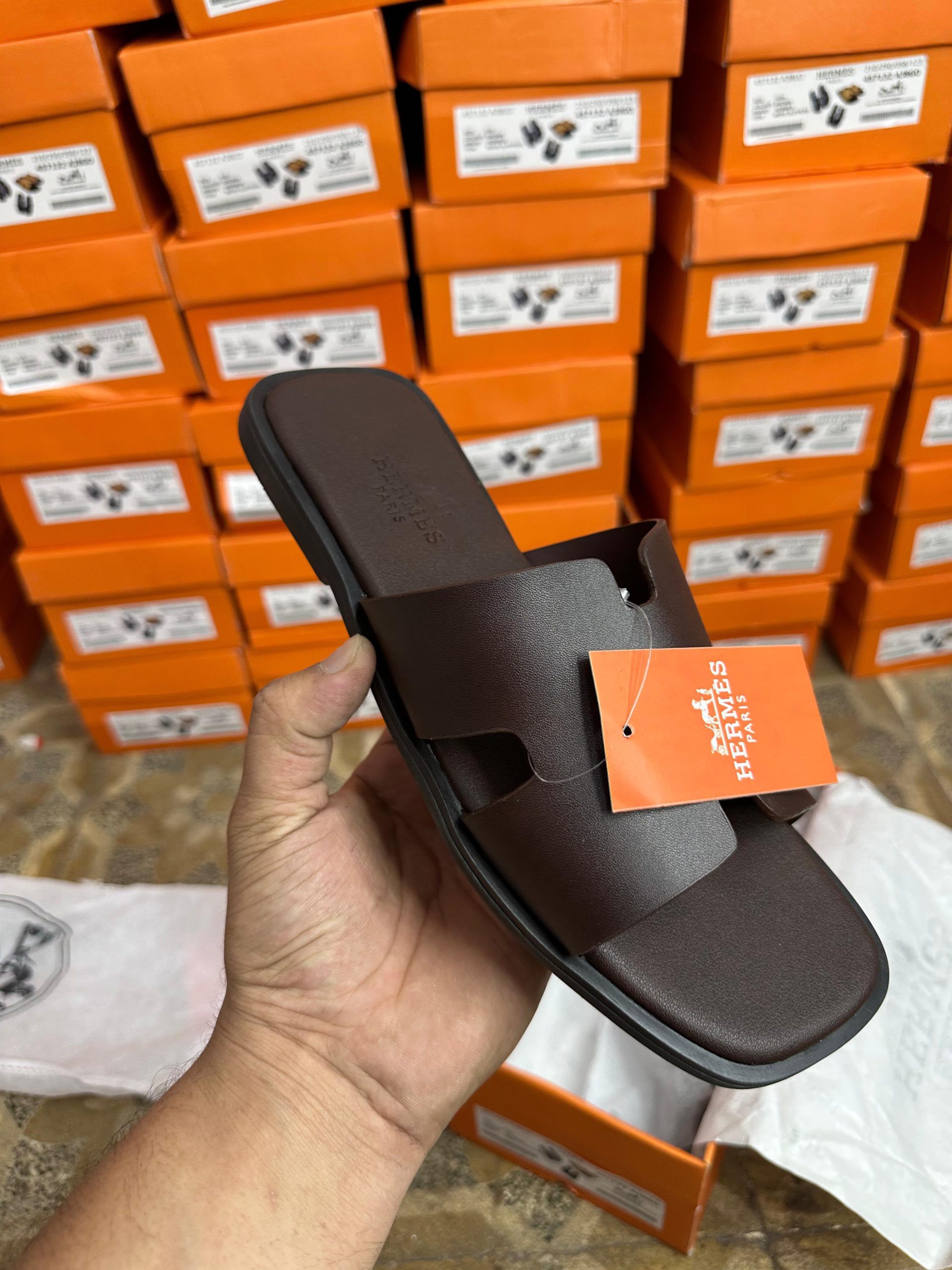 Men's slide