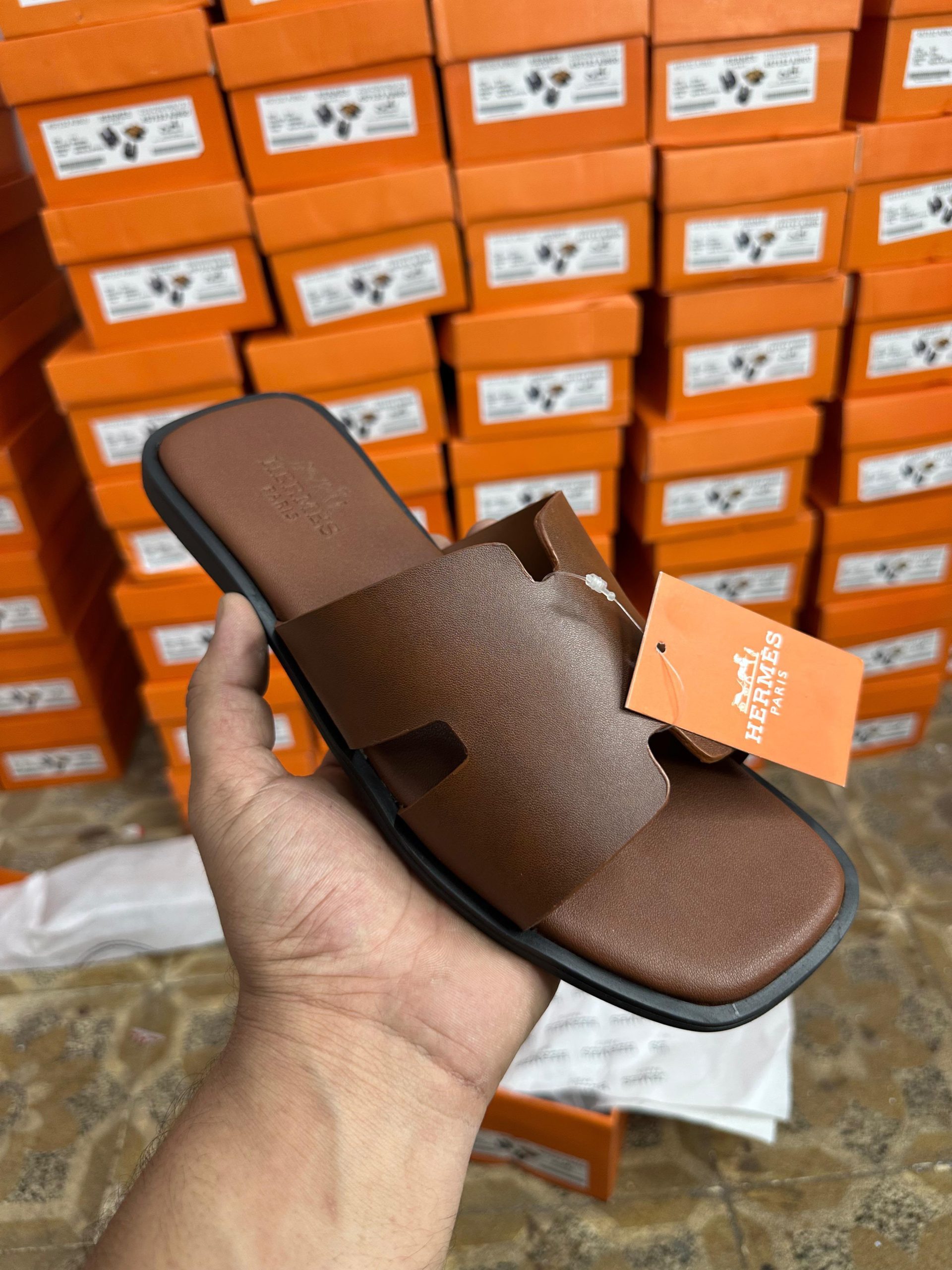 Men's slide